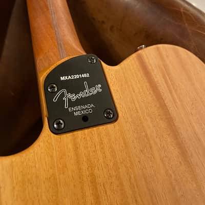 Fender Acoustasonic Player Telecaster Brushed Black image 10