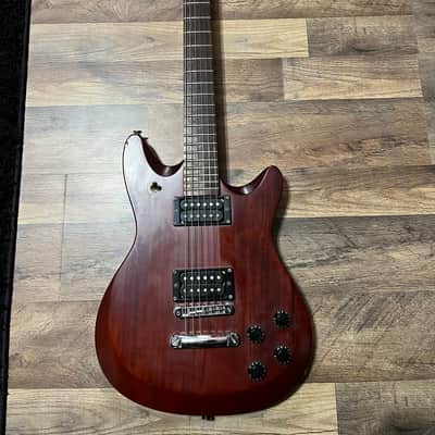 Squier Master M-80 2005 - 2006 - Crimson Red Transparent image 1