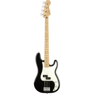 Fender Player Precision Electric Bass Guitar, Maple Fingerboard, Black image 7