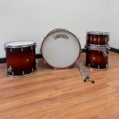 Gretsch Broadkaster 4-Piece Shell Pack – B-Stock Showroom Demo – Gloss Burst Finish image 1