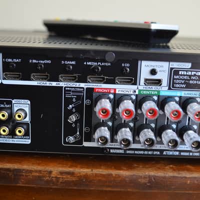 Marantz NR1506 4k 5.2 Channel 100 Watt AV Receiver image 6