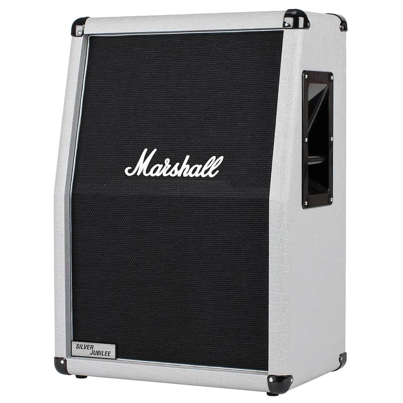 Marshall Studio Jubilee 2536A "Silver Jubilee" 140-Watt 2x12" Angled Guitar Speaker Cabinet image 2