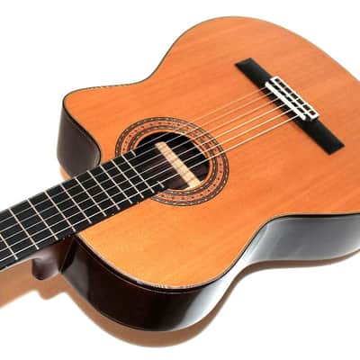 Guild GN-5 Classical Nylon-String Acoustic Electric Cutaway Guitar w/ Case image 4