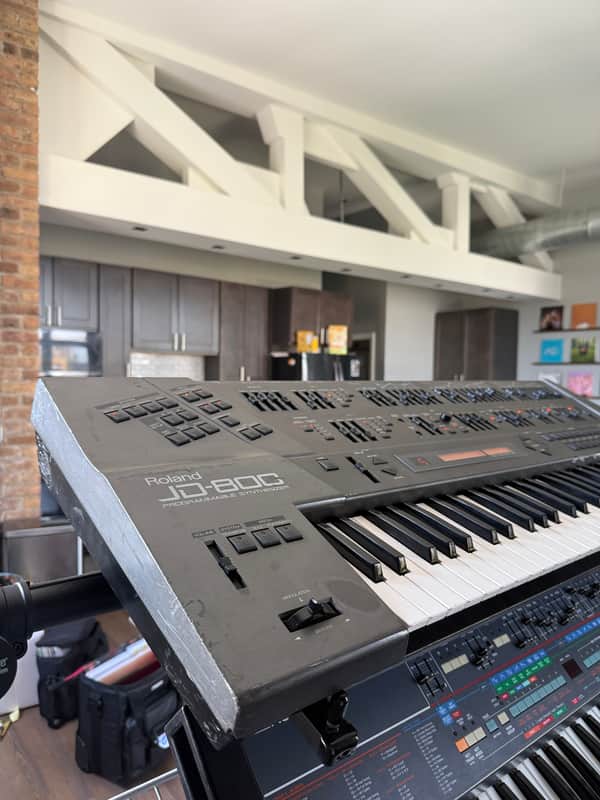 Roland JD-800 61-Key Programmable Synthesizer 1991 - 1995 - Carbon image 1