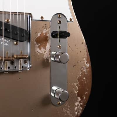 Fender Custom Shop 1961 Telecaster Heavy Relic - Roasted Body/Shoreline Gold image 7