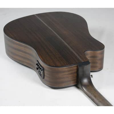 Strinberg SD-200C Dreadnought Acoustic Electric Guitar Tobacco Made in Brazil Free Bag. image 5