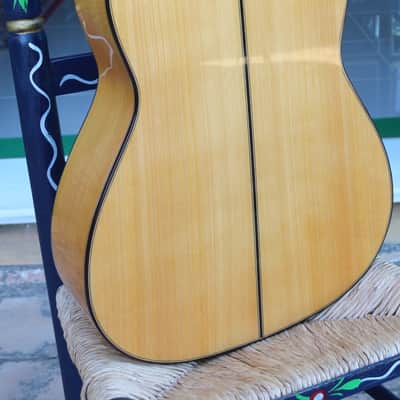 Flamenco Guitar Juan Montes Rodriguez Cypress + Hardcase Blanca image 16