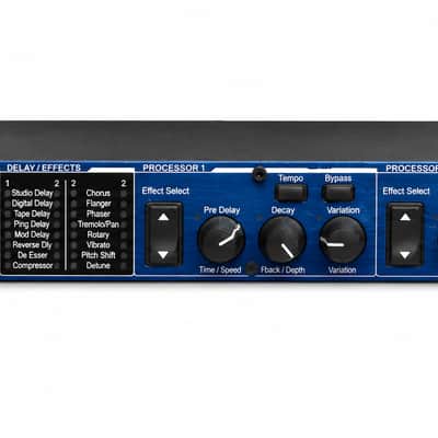 Lexicon MX200 Dual Reverb Effects Processor 2010s - Black image 1