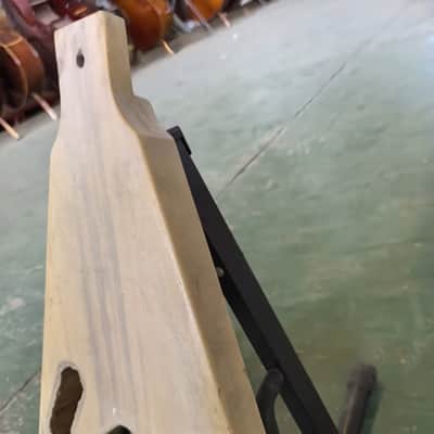 Poplar Wood Guitar Mini Flying V Style Body image 5