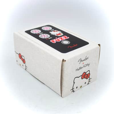 Fender Hello Kitty Fuzz Black With Original Box Guitar Effect Pedal image 10