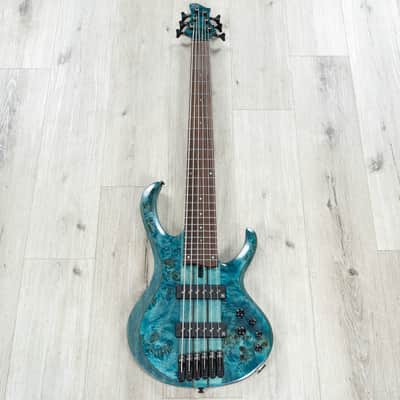 Ibanez BTB946 BTB Bass Workshop 6-String Bass, Nordstrand Pickups, Cosmic Blue Low Gloss image 4