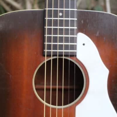 Vintage 1965 Silvertone 600 Series Grand Concert Acoustic Guitar by Harmony USA! image 10