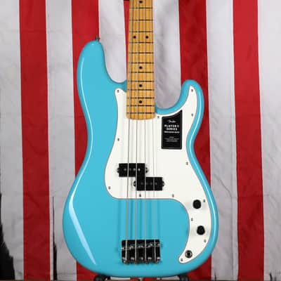 Fender Player II Precision Bass - Aquatone Blue image 1
