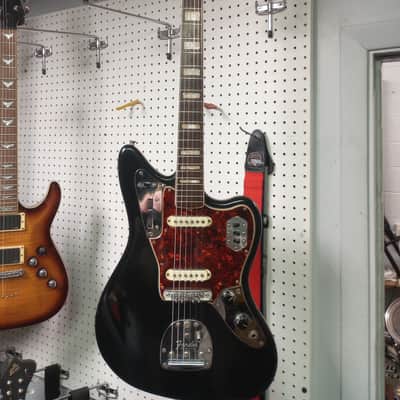 Vintage 1966 Fender Jaguar in Black original finish, listing updated 2/14/24 image 1