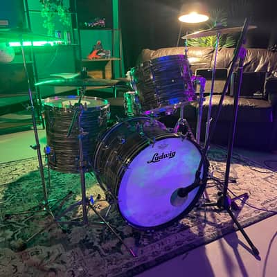 Ludwig Superclassic 1960s - Blue Oyster Pearl image 4