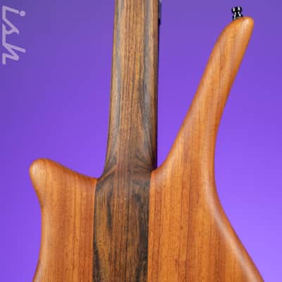 Ish x Warwick Dolphin SN TCS Custom Shop Endangered Species 4-String Bass Wenge Fretboard image 8