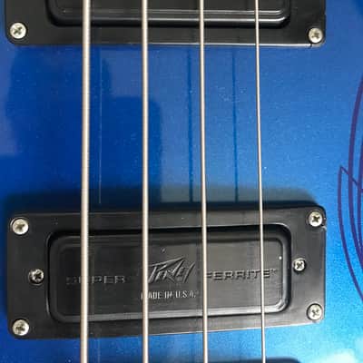Peavey Foundation 1984 - Blue metallic image 5
