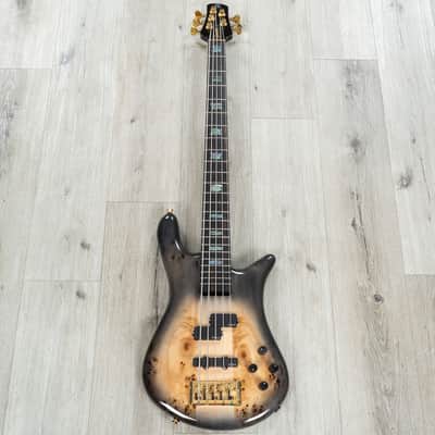 Spector Euro 5 CST Custom 5-String Bass, Ebony Fretboard, Natural Black Burst Gloss image 3