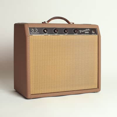 1962 Fender Princeton Brown Panel Vintage Pre-CBS Tube Amp image 2