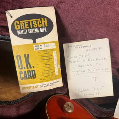 Gretsch 6120 Nashville Hollow Body - 1969 - Orange - OHSC image 18