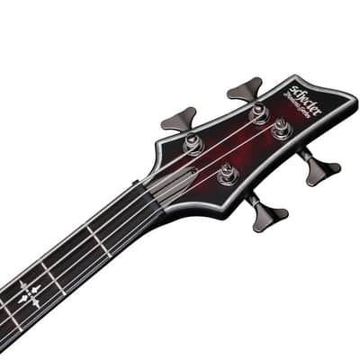 Schecter Hellraiser Extreme-4 Crimson Red Burst Satin CRBS Electric Bass - New - Free Gig bag image 7