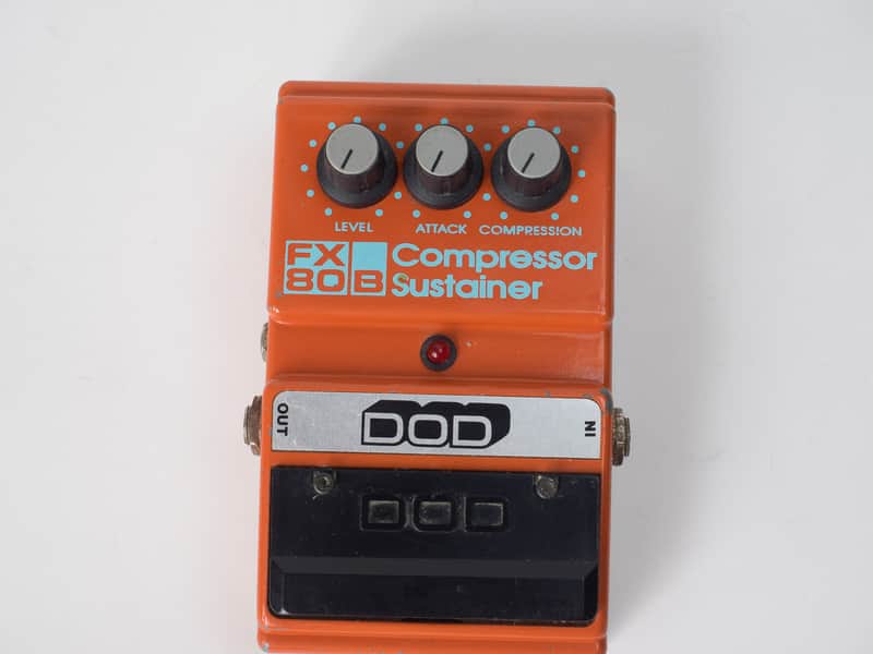 DOD Compressor Sustainer FX80B 1980s - Red image 1