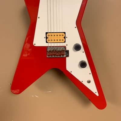 Cimar (Ibanez) Star Flying V Made in Japan 1982 Red image 3