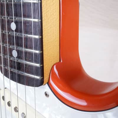 Fender Jag-Stang JT-95EX Kurt Cobain Designed MIJ 1995 Fiesta Red Original Version Fujigen Made in Japan w/ Bag image 17