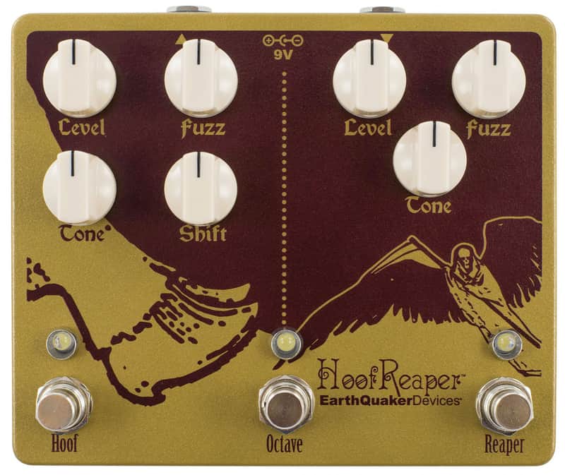 EarthQuaker Hoof Reaper Double Fuzz with Octave Up image 1