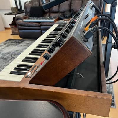 Moog Minimoog Voyager XL 61-Key Monophonic Synthesizer 2010 - Black with Wood Cabinet