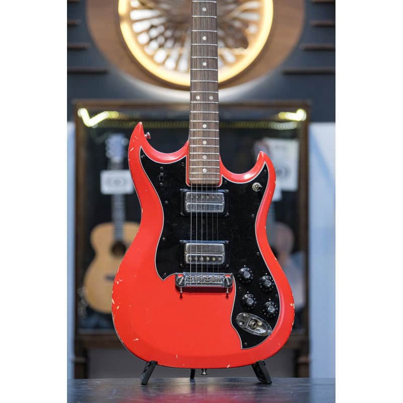 1979 Hagstrom Partner red