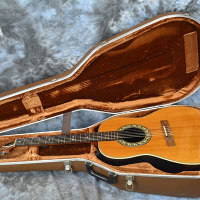 Late 60s Ovation 1624-4 Country Artist - Nylon String Acoustic/Electric Classical Guitar image 23