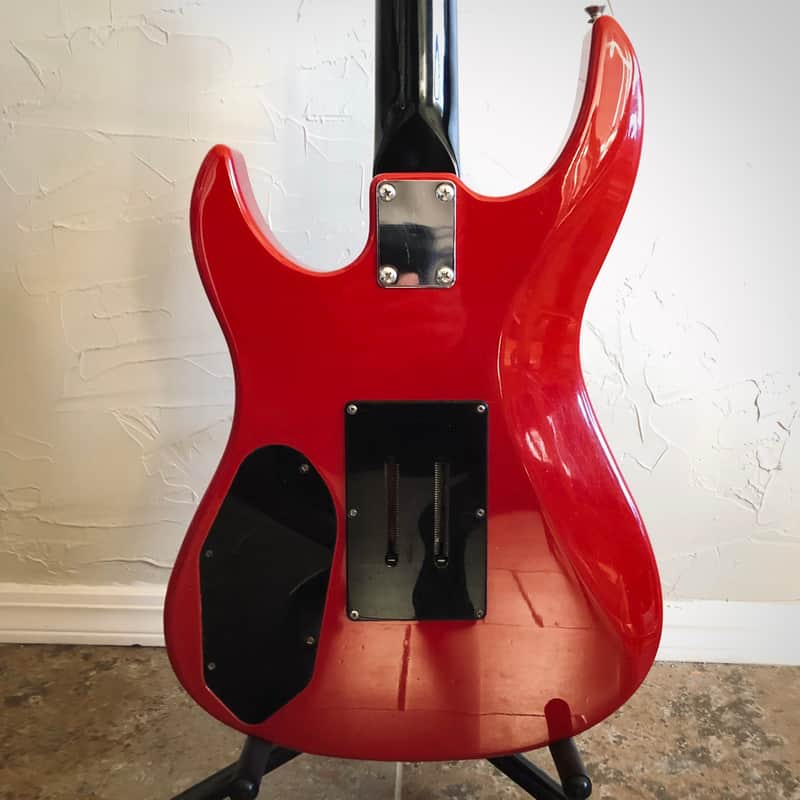 1980s Yamaha RGX312 Red w/Original Case | Reverb
