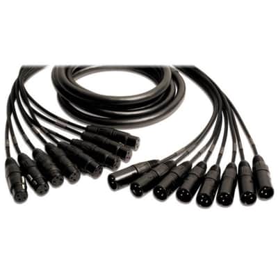 Mogami Gold 8 Channel Analog Snake Cable 8x XLR Male to 8x XLR Female (5') image 1