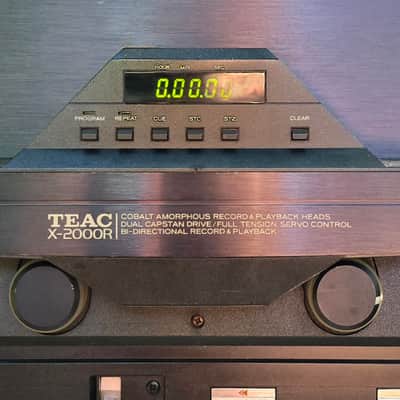 TEAC X-2000R Pro Serviced 1/4" 2-Track Open Reel Tape Deck, Demo Video, Upgrades image 7