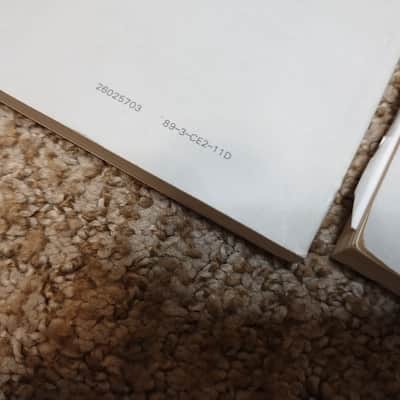 Vintage 1989 Roland D5 Synthesizer Original Owner's Manuals image 4