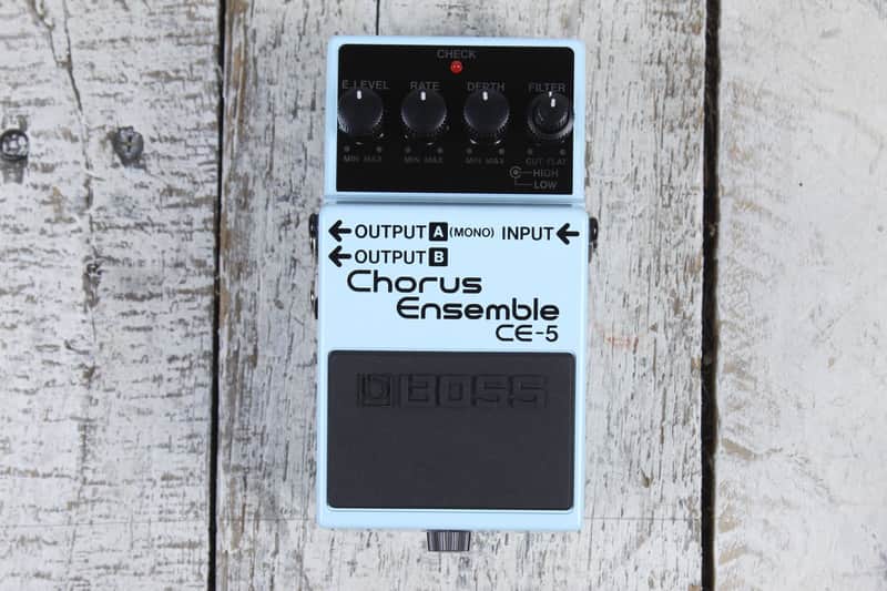 Boss CE-5 Stereo Chorus Ensemble Pedal Electric Guitar Chorus Effects Pedal image 1