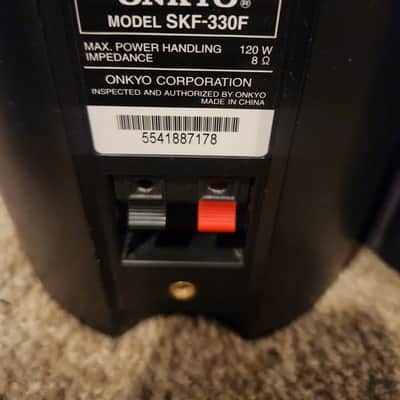Onkyo ONKYO SK - 330 Series Bundle 5 speakers 90s - Black wood image 6