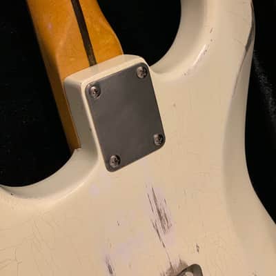 Navacaster Navacaster Partcaster Vintage White 2022 image 4