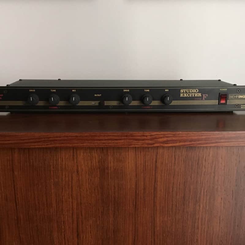 1990’s Behringer Studio Exciter type F Metal / Black Gold Red