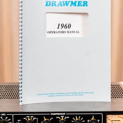Drawmer 1960 2-Channel Mic Pre / Compressor image 5