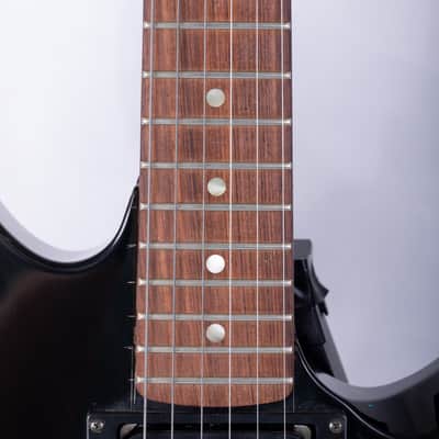 Kramer USA American Custom Gibson 490R / 498T Humbucker Pickups 1986-1987 Black Reverse Headstock image 8