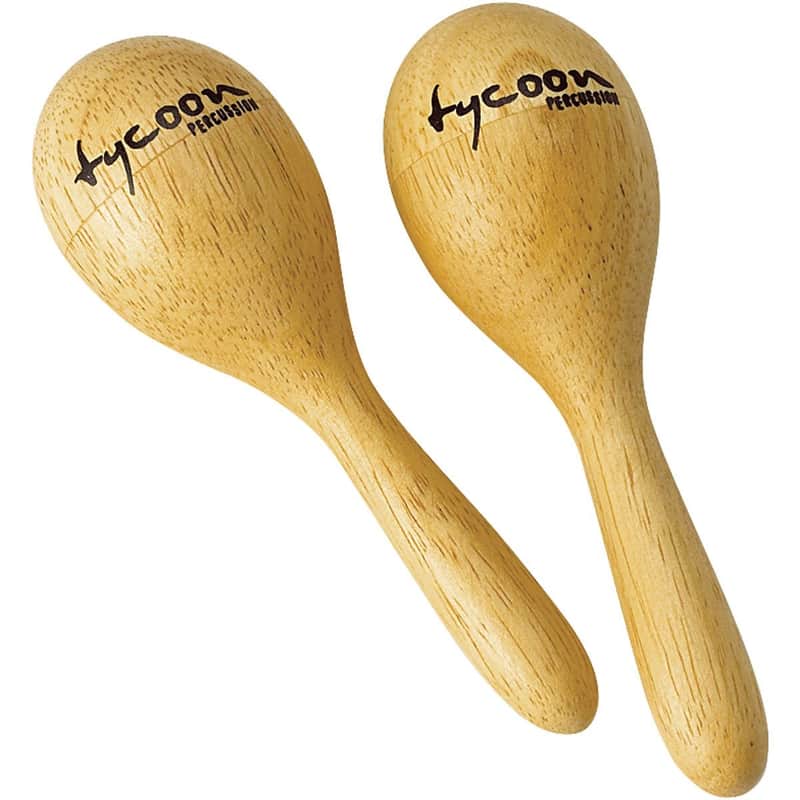 Tycoon TWM-M Mini Wooden Maracas image 1
