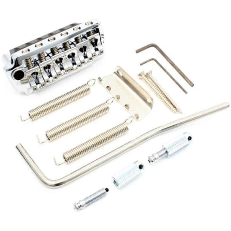 Bridge - Gotoh, EV510T-BS Series Tremolo, Brass Saddles image 1