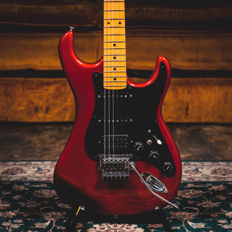 Kramer 1984 Pacer Deluxe Electric Guitar, Red w/ OHSC - Used image 1