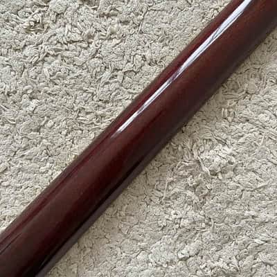 Aria 4 String Acoustic Electric Bass, Spruce Wood Top Body, Mahogany Neck image 15