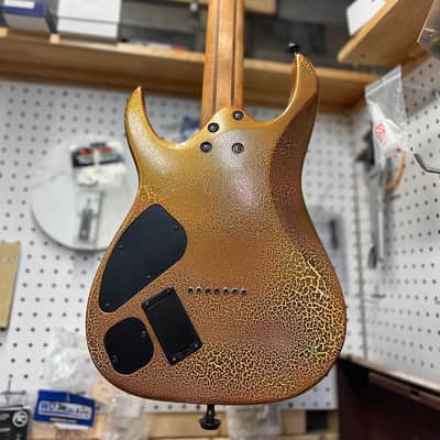 Ibanez RGIR27FE Iron Label custom crackle finish image 6