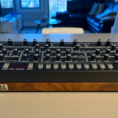 Sequential Prophet-6 Desktop 6-Voice Polyphonic Synthesizer 2018 - 2020 - Black with Wood Sides image 2