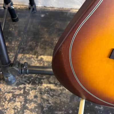 Fender Acoustasonic Standard Jazzmaster - Honey Burst - Sounds Great! image 9