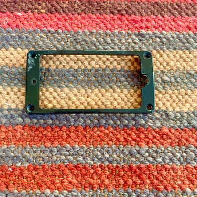 Vintage 1960's Gibson M-69 Neck Humbucker Pickup Ring Black MR491 Damaged-AS IS image 1